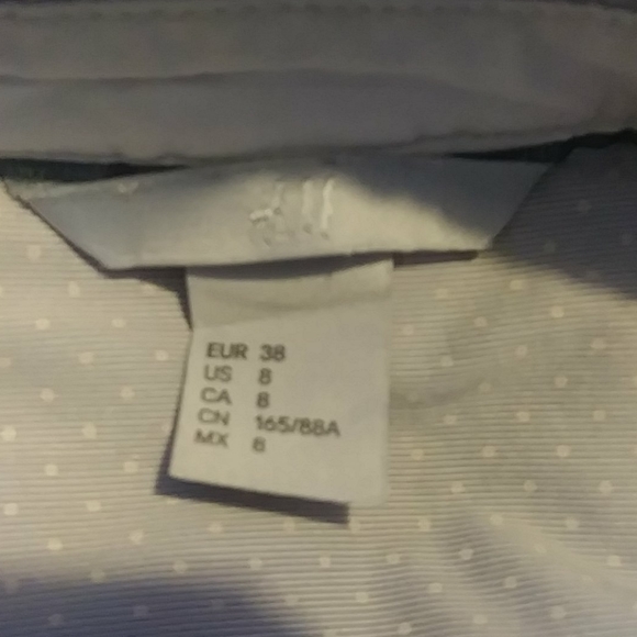 H&M grey blouse size 8 - Picture 2 of 2